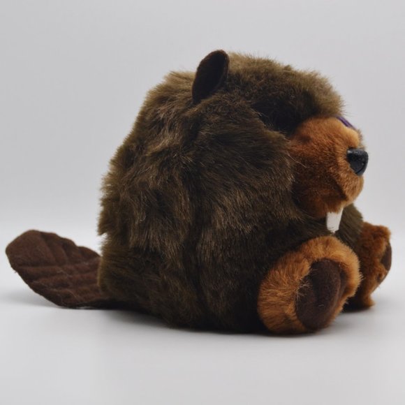 Chompers the Beaver Puffkins by Swibco Style 6608 Bean Bag Plush - Picture 4 of 9